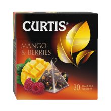 Curtis Mango&Bogyók, ízesített fekete tea piramis-filterben, 20x1,7gr