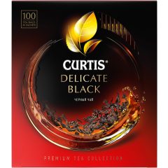 Curtis Delicate Fekete tea, 100 filter