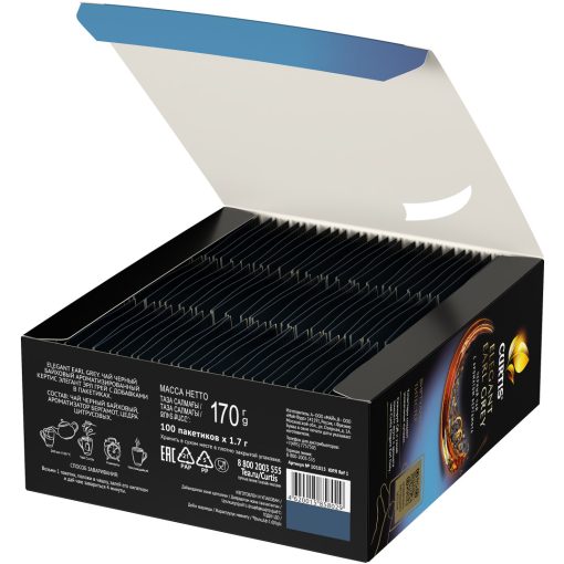 Curtis Elegáns Earl Grey, 100 filter