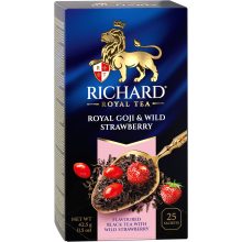 Richard Royal Goji &Vadeper, ízesített fekete tea, filteres