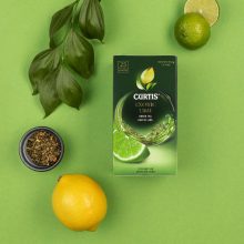 Curtis Egzotikus Lime, ízesített zöld tea, 25 filter