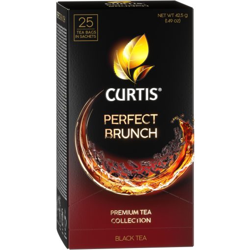 Curtis Tökéletes Brunch, klasszikus fekete tea, filteres, 42,5g