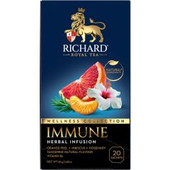   Richard Royal Wellness Collection Immune ízesített herbatea, 20 filter