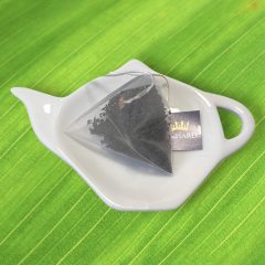 Porcelán Teafilter Tartó - Teáskanna Formájú, Fehér