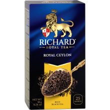 Richard Royal Ceylon fekete tea, filteres, 25x2g