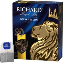 Richard Royal Ceylon fekete tea, filteres, 100x2g
