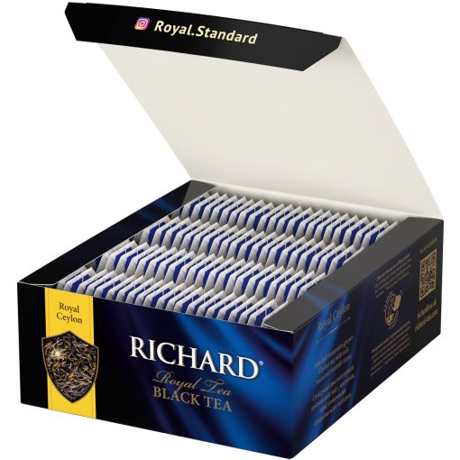 Richard Royal Ceylon fekete tea, filteres, 100x2g