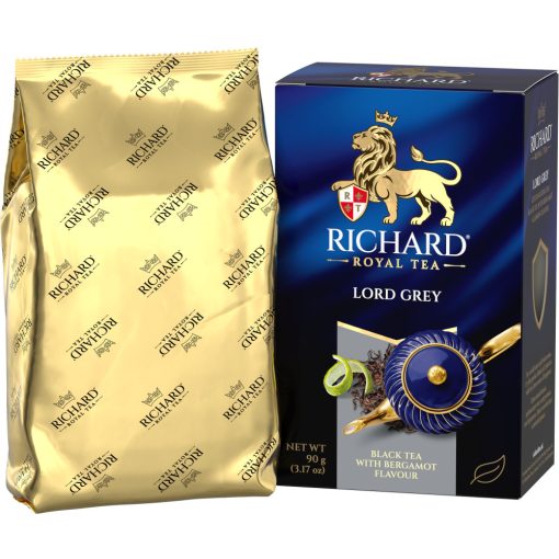 Richard Lord Grey fekete, ízesített, szálas tea, 90g