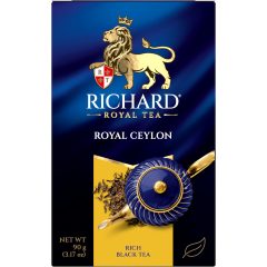 Richard Royal Ceylon fekete tea, szálas, 90g