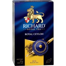 Richard Royal Ceylon fekete tea, szálas, 90g
