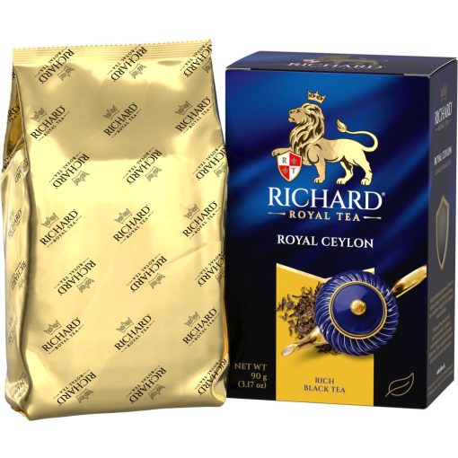 Richard Royal Ceylon fekete tea, szálas, 90g
