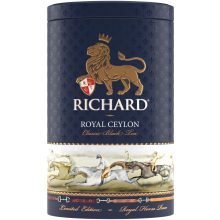 Richard Royal Ceylon fekete tea, szálas, 80g Regatta-fémdoboz