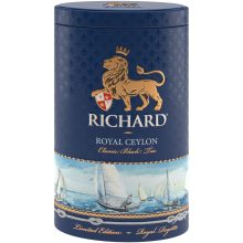 Richard Royal Ceylon fekete tea, szálas, 80g Regatta-fémdoboz