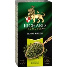 Richard Royal Zöld, zöld tea, filteres, 25x2g