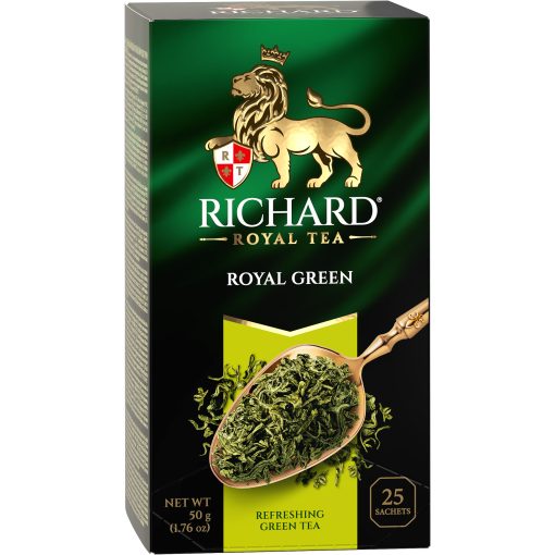 Richard Royal Zöld, zöld tea, filteres, 25x2g