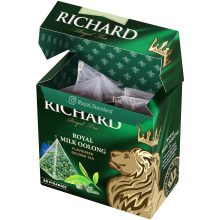 Richard Royal Tejes Oolong ízesített zöld tea, piramis-filter, 20x1,7g