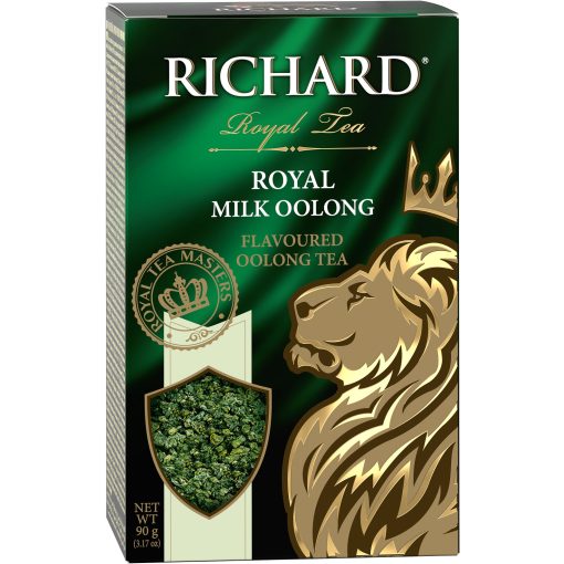 Richard Royal Tejes Oolong ízesített zöld tea, szálas, 90g