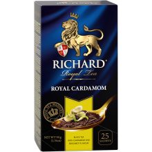 Richard Royal Kardamom fekete, ízesített, filteres tea, 25x2g
