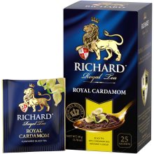 Richard Royal Kardamom fekete, ízesített, filteres tea, 25x2g