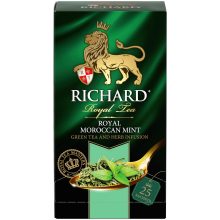 Richard Royal Marokkói Menta ízesített zöld tea, filteres, 25x2g 
