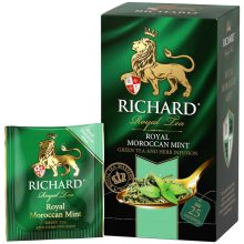 Richard Royal Marokkói Menta ízesített zöld tea, filteres, 25x2g 
