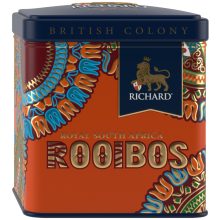 Richard British Colony Royal Rooibos - szálas rooibos tea, 50 g, fémdobozban