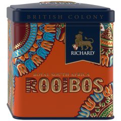   Richard British Colony Royal Rooibos - szálas rooibos tea, 50 g, fémdobozban