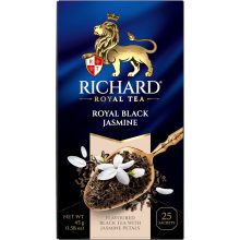 Richard Royal Fekete Jázmin, ízesített fekete tea, filteres, 25x1,8g