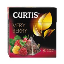 Curtis Nagyon Bogyós ízesített fekete tea piramis-filterben, 20x1,7gr
