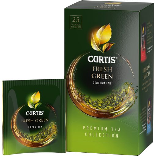 Curtis Friss Zöld tea, 25 filter