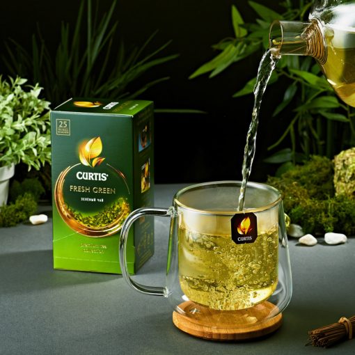 Curtis Friss Zöld tea, 25 filter