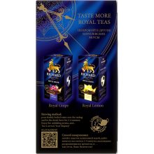 Richard Royal Feketeribizli&Mentol, ízesített fekete tea, filteres, 42,5g