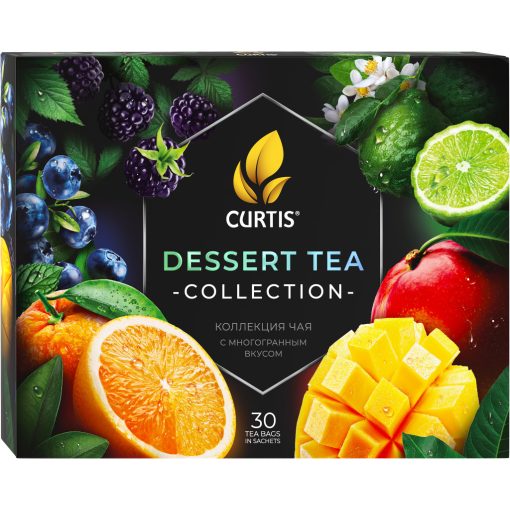 Curtis Dessert Tea Kollekció, 6 különböző remek Curtis íz, 30 filter, megújult csomagolás