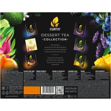 Curtis Dessert Tea Kollekció, 6 különböző remek Curtis íz, 30 filter, megújult csomagolás