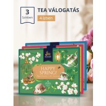 Richard Royal Képeslap filteres fekete teaválogatás 2025, 15,4g HAPPY SPRING