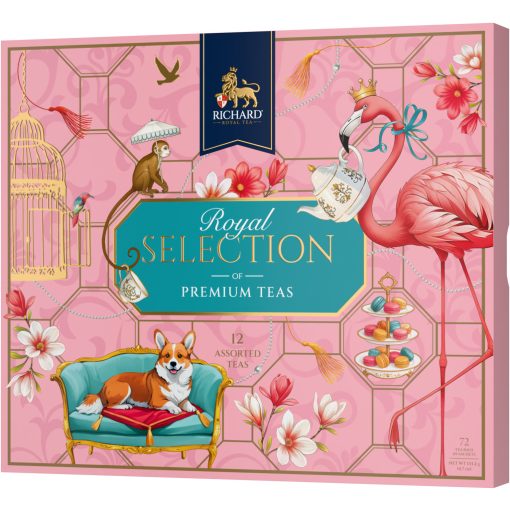 Richard Royal Selection, Premium teák válogatása, 72 filter - 133,2 g