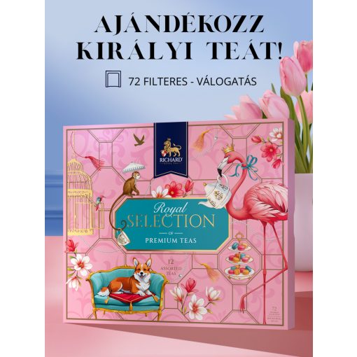 Richard Royal Selection, Premium teák válogatása, 72 filter - 133,2 g