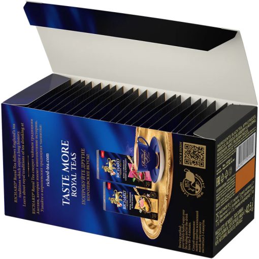 Richard Royal Blueberry & Rosemray ízesített fekete tea, 25filter x 1,7g