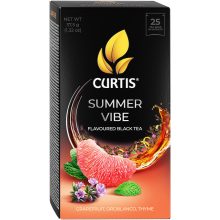 Curtis Summer Víbe ízesített fekete tea, 25filter