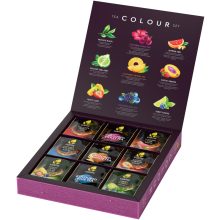 Curtis Colour Tea  Set színezett és ízesített prémium tea válogatás, 45 filteres, 69,5g