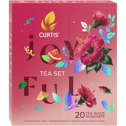Curtis joyful teaset filteres teaválogatás 20F - RED