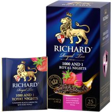 Richard 1000 és 1 királyi éjszaka, ízesített fekete- és zöld tea, filteres, 42,5g