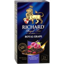 Richard Royal Szőlő, ízesített fekete tea, filteres, 45g