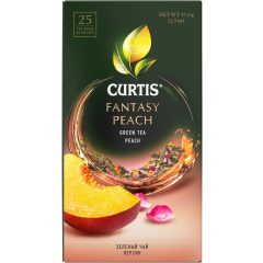 Curtis Barack-Fantázia, ízesített zöld tea, 25 filter