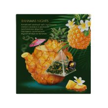 Curtis Bahama-Éjszakák, ízesített zöld tea piramis filterben, 18x1,7gr