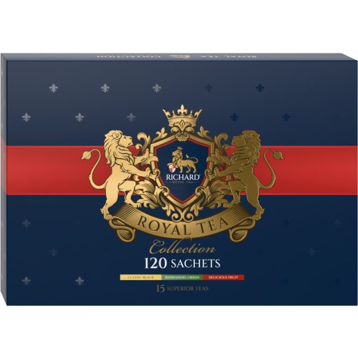 Richard Royal Assorted, prémium tea válogatás 120 filteres, 224,8g