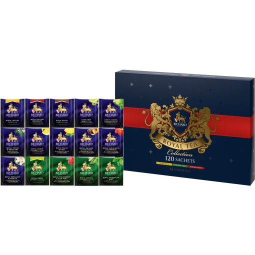 Richard Royal Assorted, prémium tea válogatás 120 filteres, 224,8g