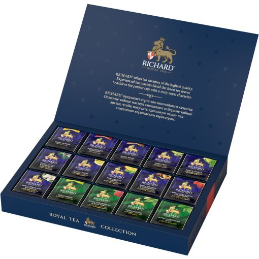 Richard Royal Assorted, prémium tea válogatás 120 filteres, 224,8g