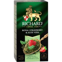 Richard Royal Eper & Aloe Vera, ízesített zöld tea, 25 filter x 1,5g
