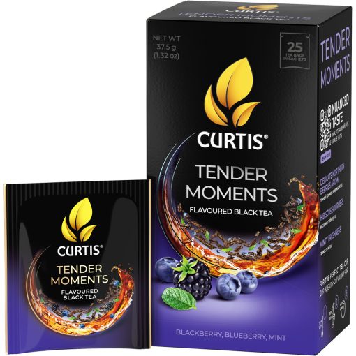 Curtis Tender Moments ízesített filteres fekete tea, 25F/37,5g